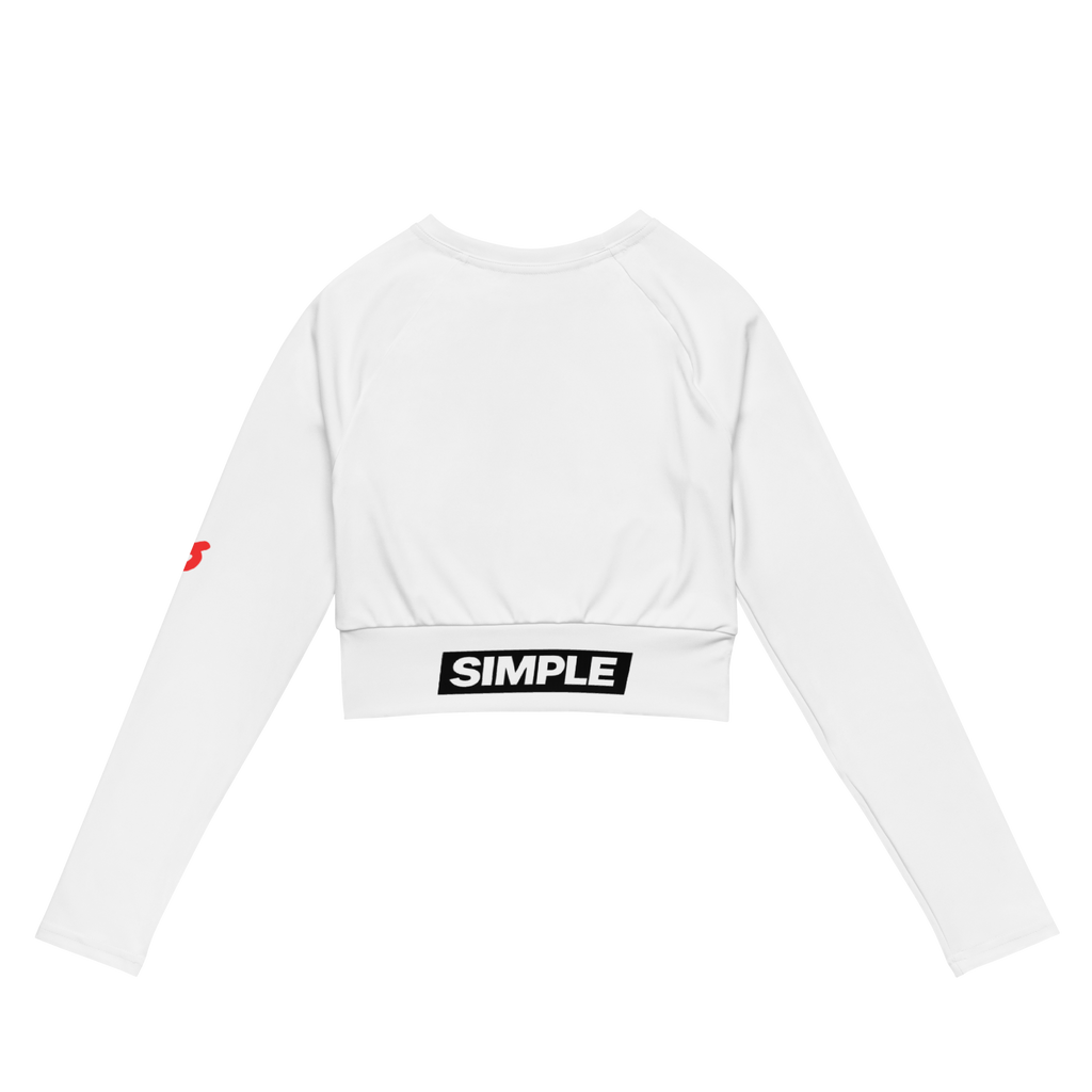 ø crop top long-sleeve